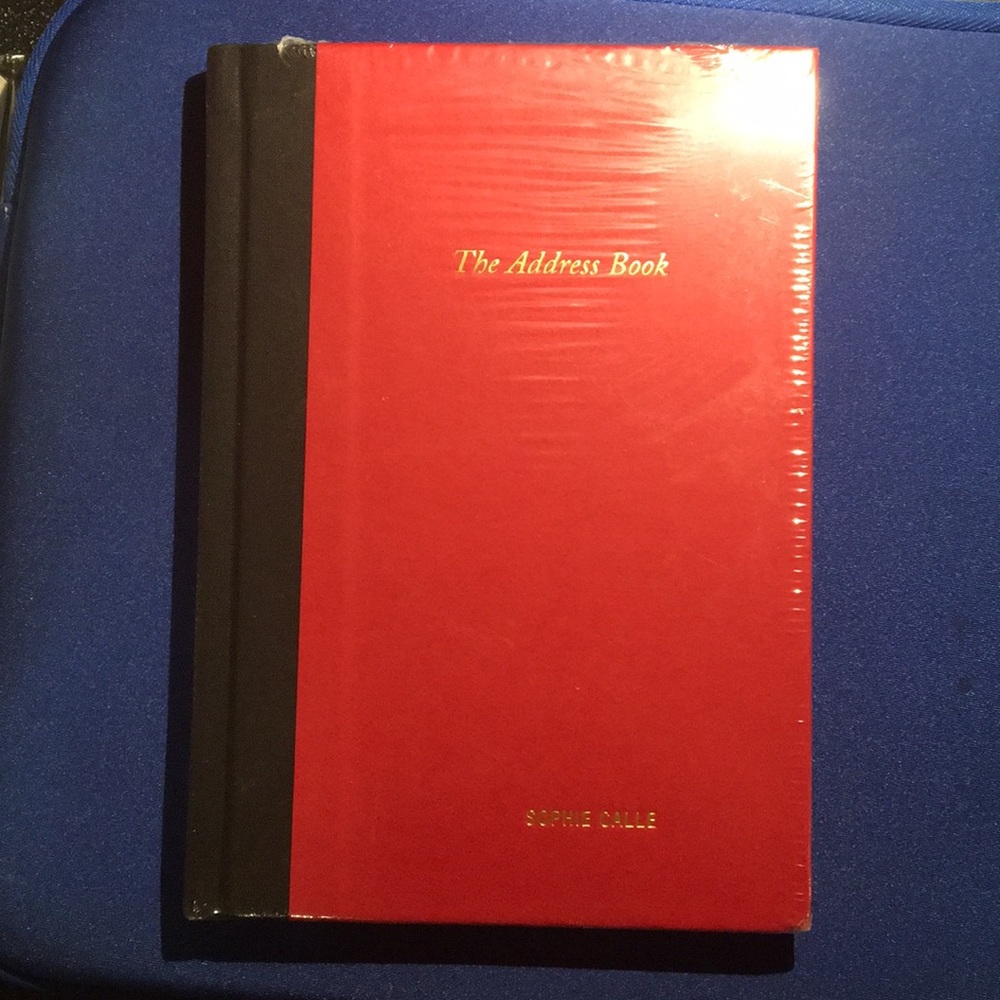 Sophie Calle’s The Address Book